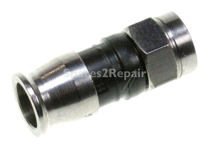 Fuba Compression F-plug - Ovz 053 Hq F-compression Plug 5,0mm, Ex 59-39-79 Black