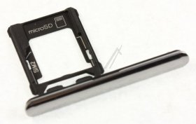 Sony Sim card Holder - U50052762 Combination Cap Sub-assembly Black