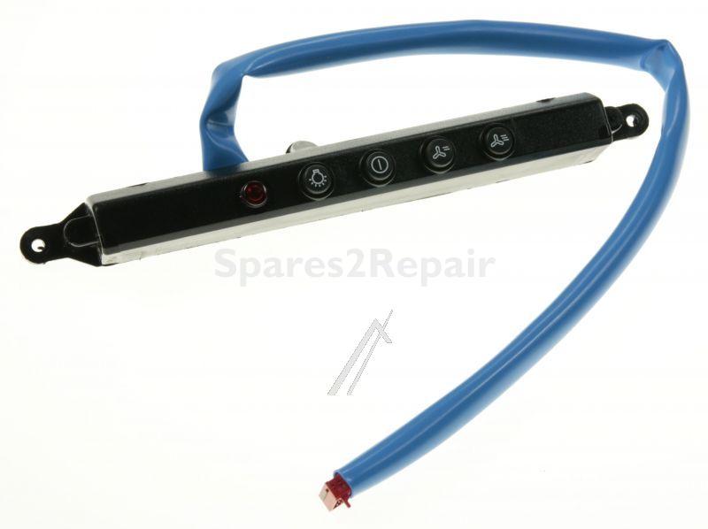 Elica Operating Unit Screen - Agc0047633 Complete Slider Agc Ps3v+l Cr+ts