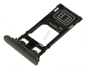 Sony Sim card Holder - 1307-4388 U50045861 Cap Compartment Unit Black