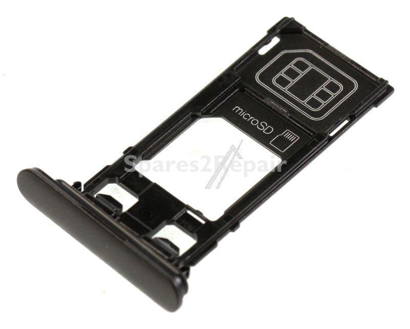 Sony Sim card Holder - 1307-4388 U50045861 Cap Compartment Unit Black