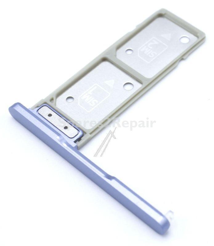 Sony Sim card Holder - 306j24q0900 U50056361 Cap Compartment Unit Dual Blue