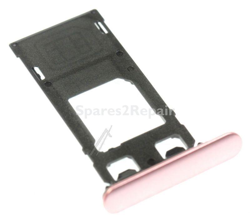 Sony Sim card Holder - 1304-9105 U50039981 Sony Xperia Xz Sim Card-memory Card Holder Dark Pink