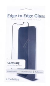 Mobilize Display Protective Film - 55684 Mobilize Glass Screen Protector - Black Frame - Samsung Galaxy A22 4g-a32 4g-m22