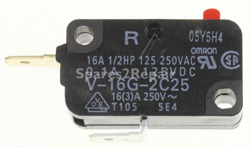 Omron Micro Switch - Mikrosch 2-polig 16a - Alternativ Fur Profectis 0321471