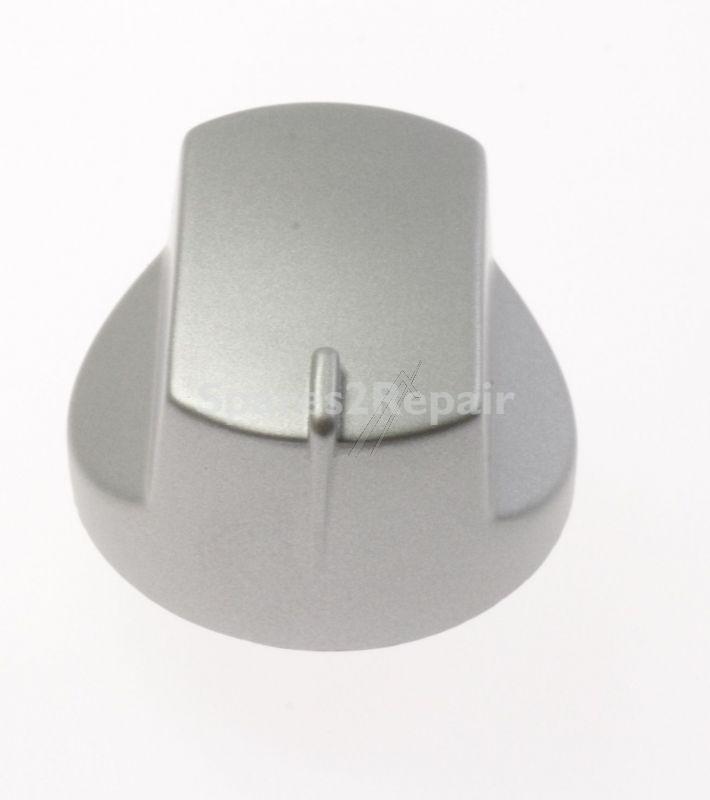 Control Knobs - C00260642 482000030606 Electric Plate Knob Alu [Whirlpool Indesit]