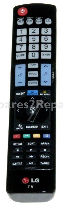 Lg Ir remote Control - Akb73756571 Remote Control