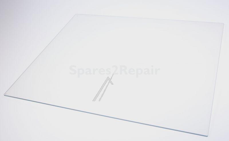 Glass Plate For Oven - C00326039 481010672551 Intermediate Glass H E Integrated [Whirlpool Indesit]