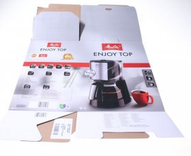 Melitta Casing Cover - 6759159 Folding Box Top Glass Black