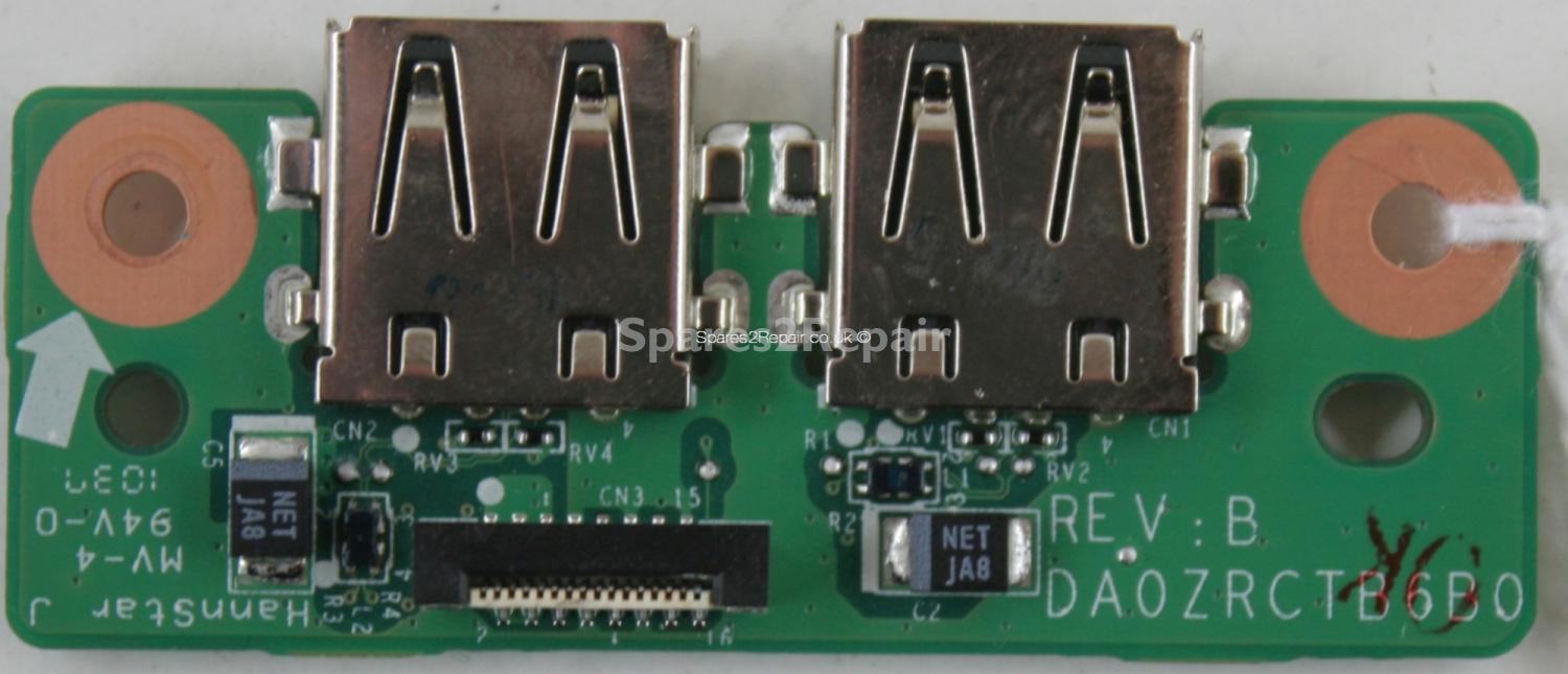 Acer Travelmate 7520/7220 - USB Board - DA0ZRCTB6B0 - REV:B