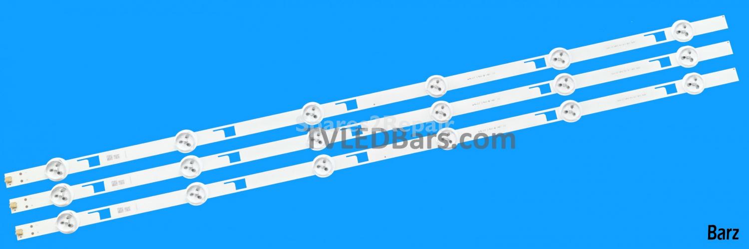 Toshiba LED Backlight Array Toshiba 32W2433D 32W2453RK PEV3232-01Y CORE 32" 6PKG REV 0.2 3pcs