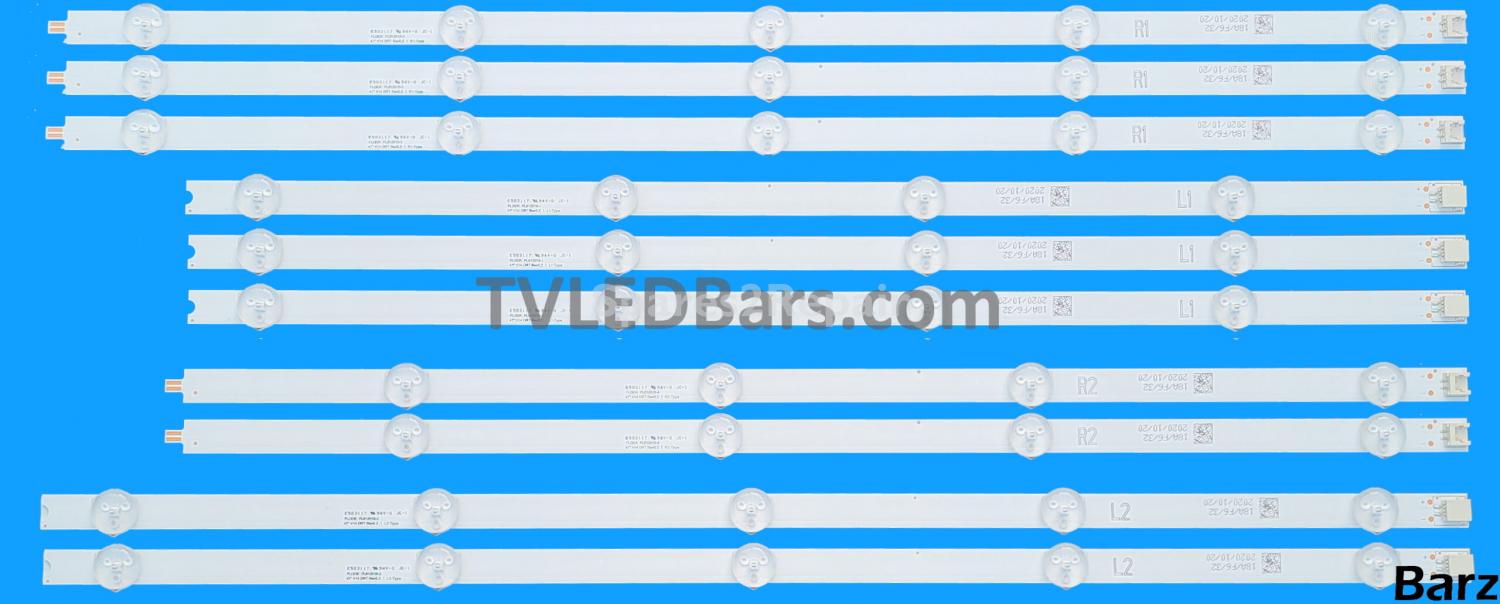 Barz LED Backlight Array Philips LC470DUN (PG) (P1) (A1) A47" 6916L-1566A 1568A 1567A 1569A 10pcs