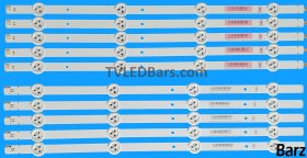 Panasonic LED Backlight Array Panasonic V420FWSD09 L5EDDYY00614 L5EDDYY00613 L5EDDYY00658 42" SV0420A88 10pcs