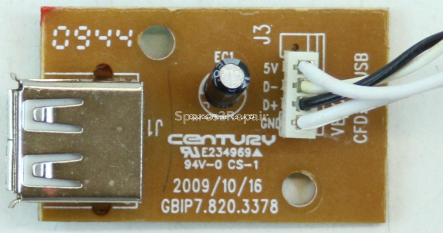 Digitrex CTF2671 - USB Board - GBIP7.820.3378 - VER01 - CFD2671USB