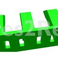 Guide-rail - 2425501018 Rail Light [Electrolux Aeg]