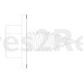 Screw - 2405789021 Screw Hinge 1-4-20x5-8 [Electrolux Aeg]