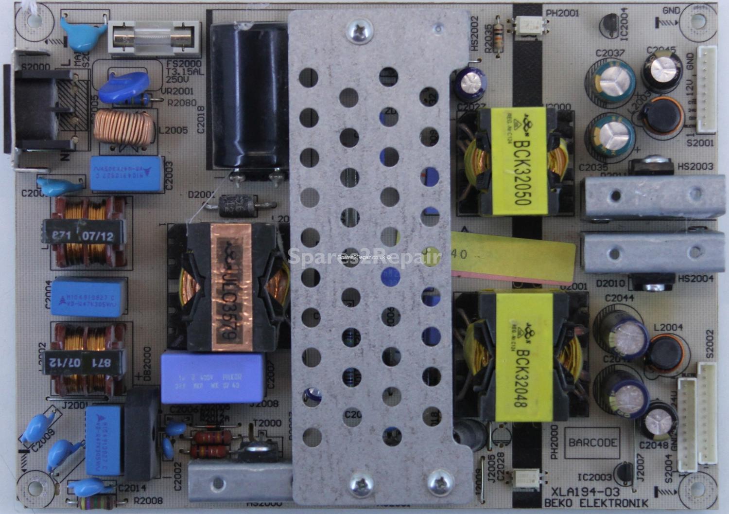 Goodmans GTVL32W27HDF - PSU - XLA194-03 - XLA140R