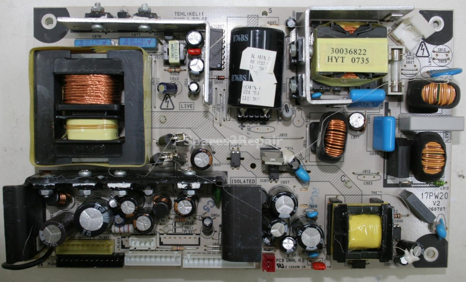 Goodmans LD3265D1 - PSU - 17PW20 V2 - 260707