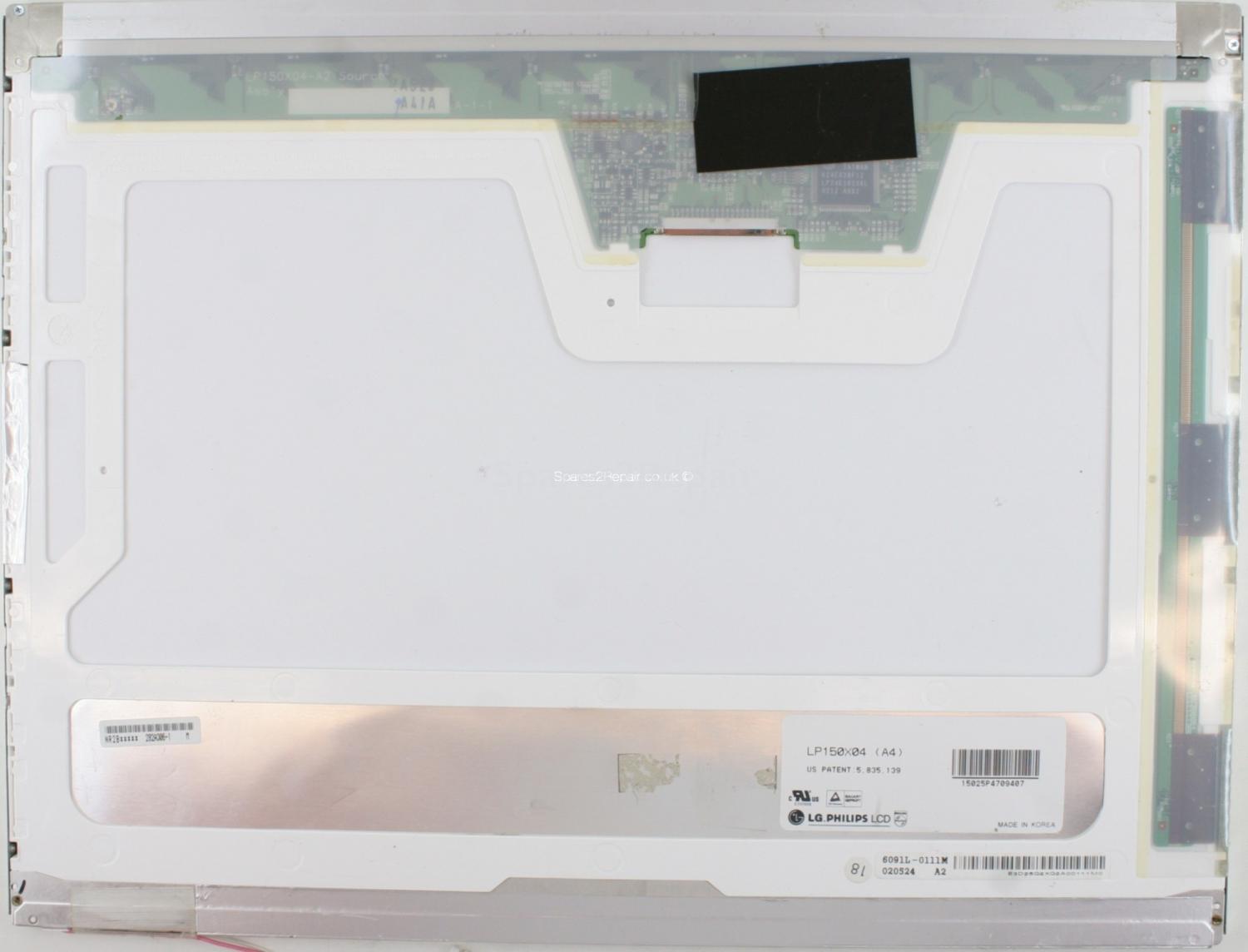 LG Philips - 15 Inch - LP150X04 (A4) - 6091L-0111M - A2 - 020524 - XGA (1024x768)