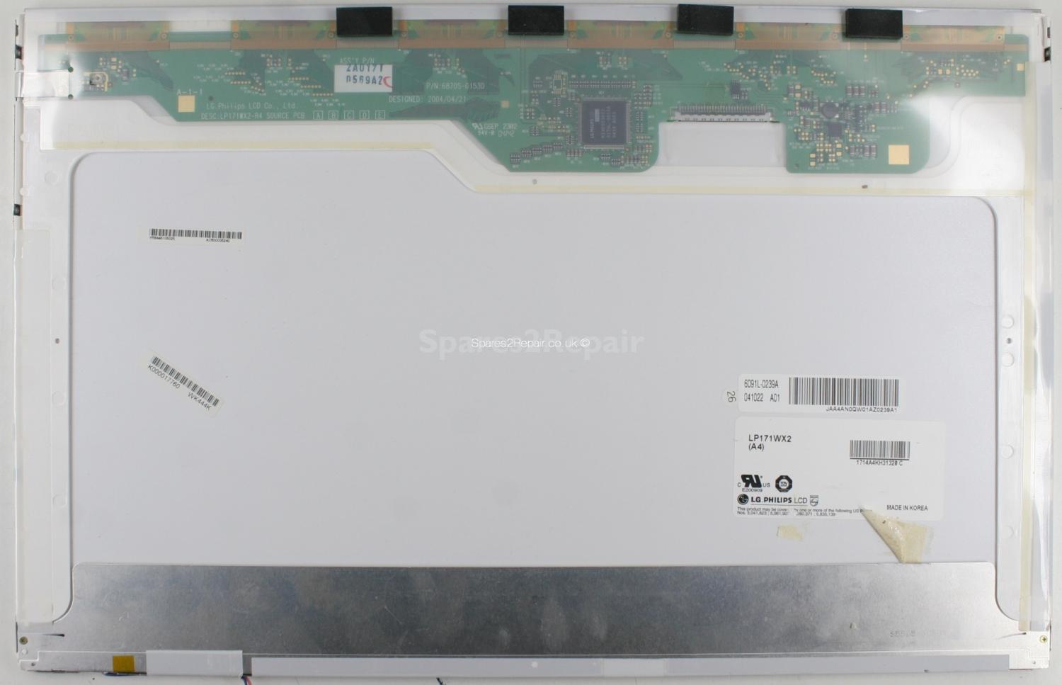 LG Philips LCD - 17 Inch - LP171WX2 (A4) - Matte - WXGA+ (1440x900)