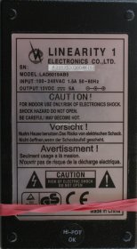 Linearity - Charger - LAD6019AB5 - 12V 5A