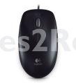 Logitech Wired Mouse - B100 Optical Mouse 800dpi, Wired Usb, Black - 910-003357