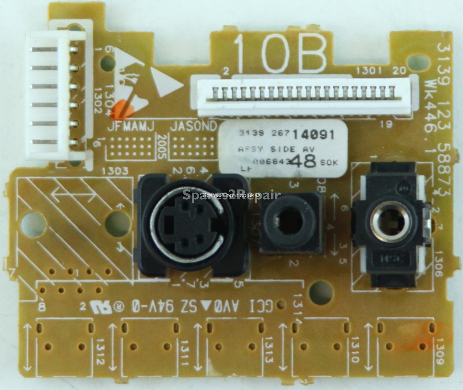 Philips 26PF4310/10 - Side AV - 3139 267 14091 - 3139 123 58873 - 10B