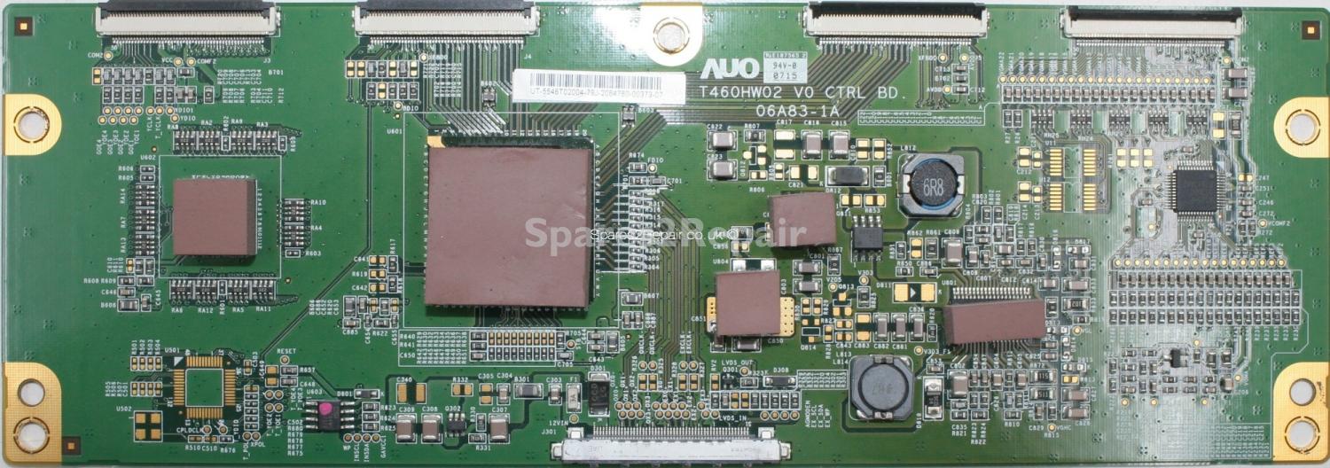 Samsung LE46M86BD - LVDS - 06A83-1A - 55.46T02.004 - T460HW02 V0 CTRL BD