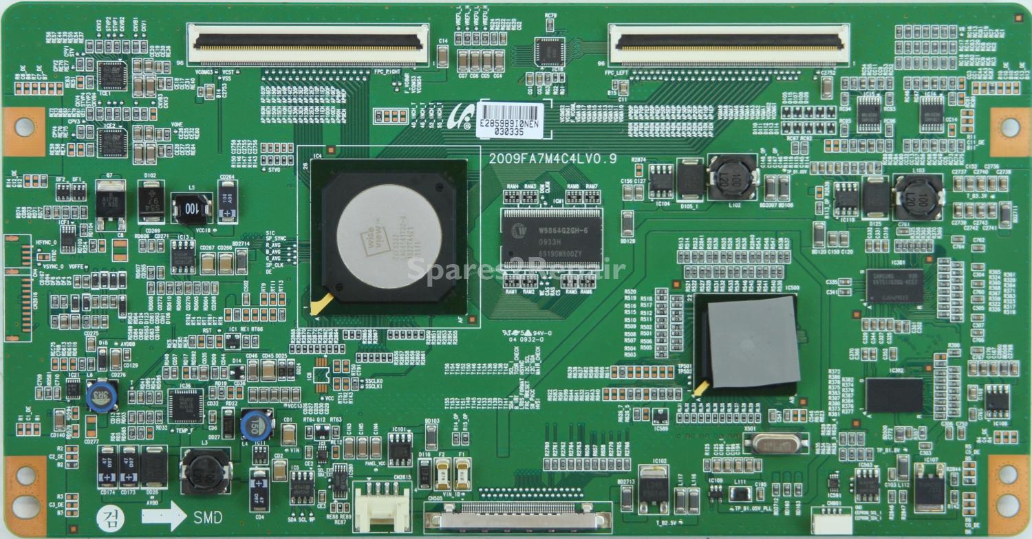 Samsung LE40B650T2W - T-Con - LJ94-02859B - 2009FA7M4C4LV0.9