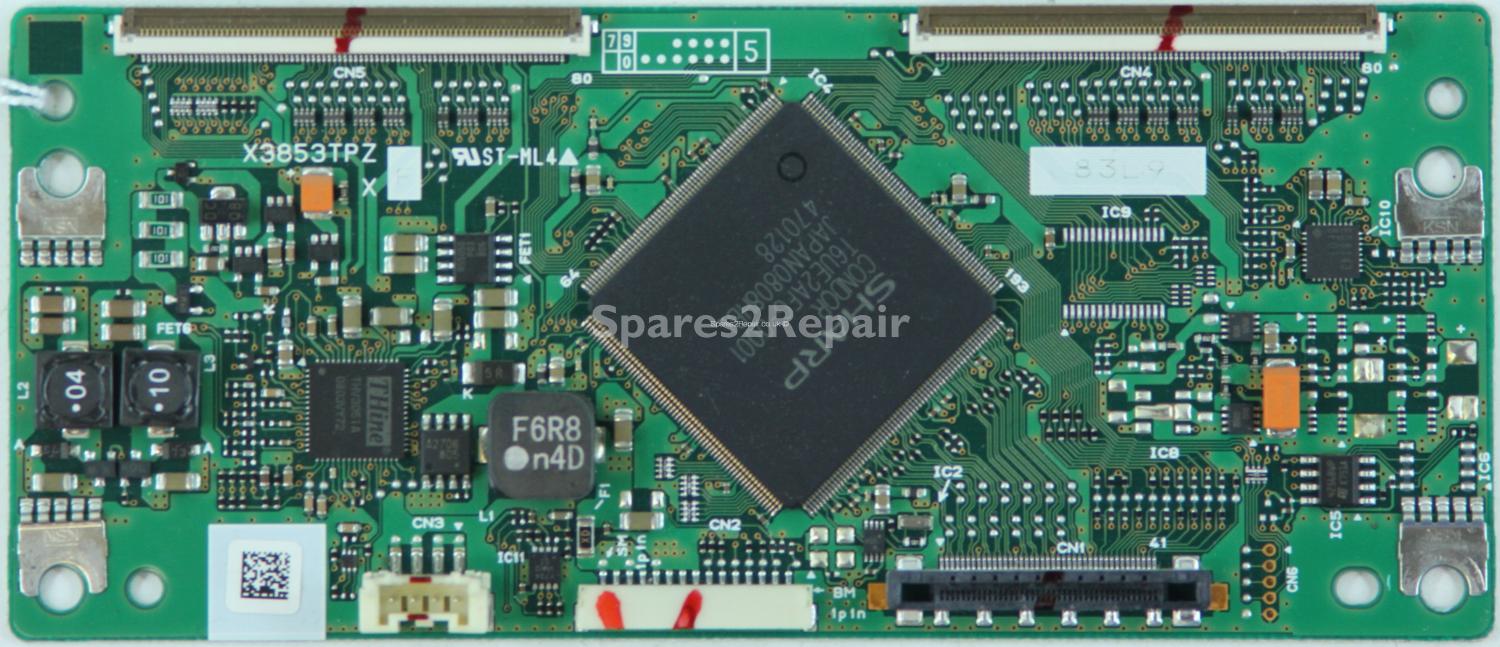 Sharp LC-46X8E - T-Con - X3853TPZ XF - 83L9