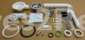 Smeg Extractor Hose - 695790038 Overflow + Cap 1v 1-2