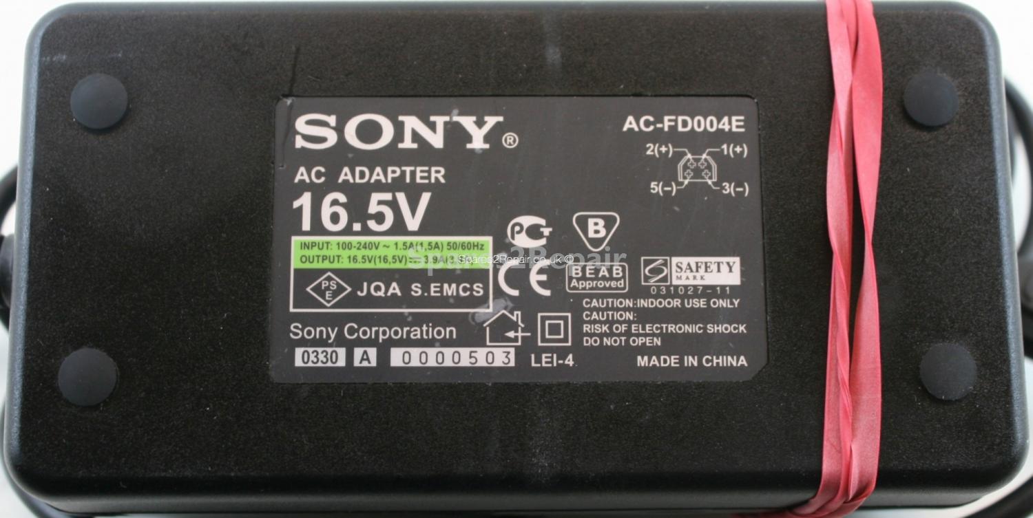 Sony - Charger - AC-FD004E - 16.5V 3.9A (Original)