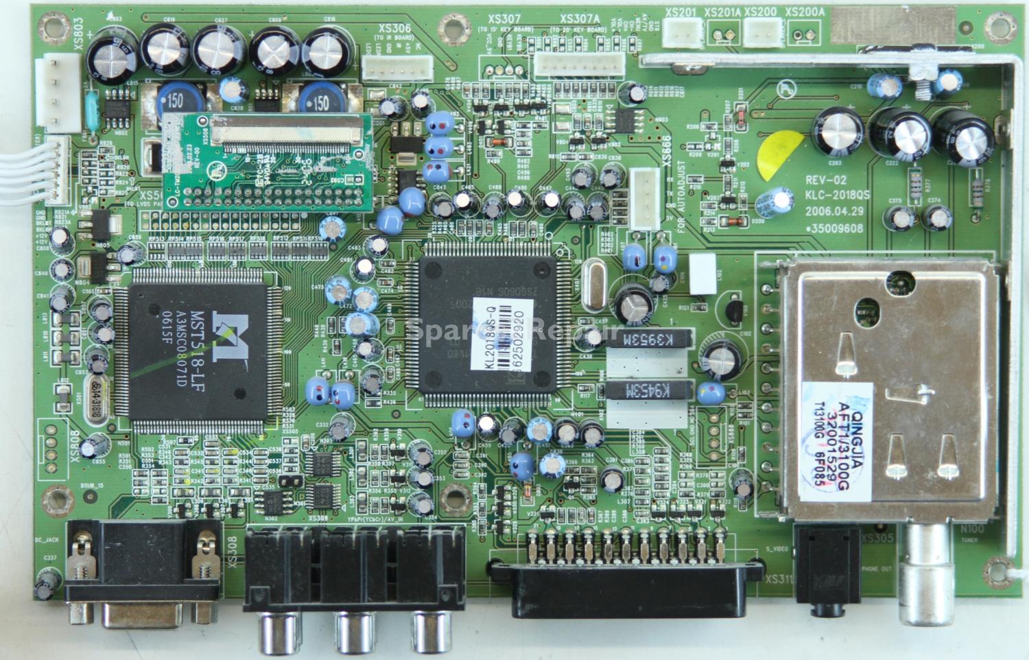 Technika LCD20-106 - Main AV - KLC-2018QS - REV-02