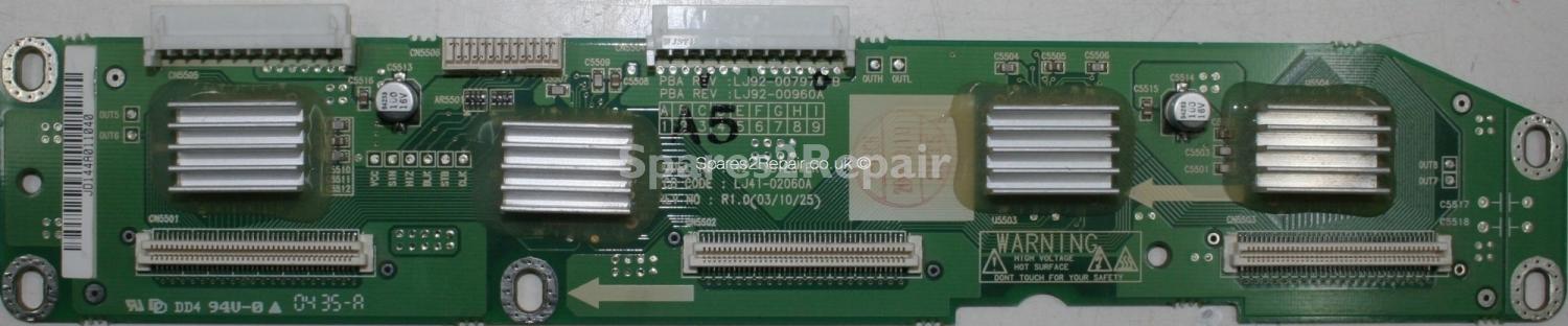 Tiny PS-42D8 - DRV - LJ92-00797A A5 - LJ41-02060A R1.0 - 42-YB-LOWER