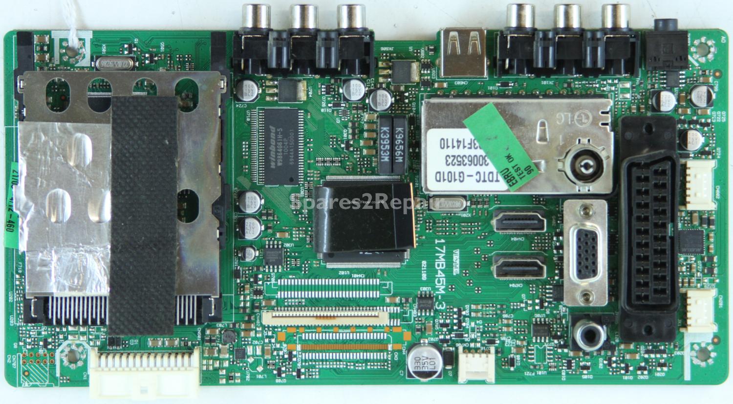 Toshiba 32BV500B - Main AV - 17MB45M-3 - 021109 - 20504692