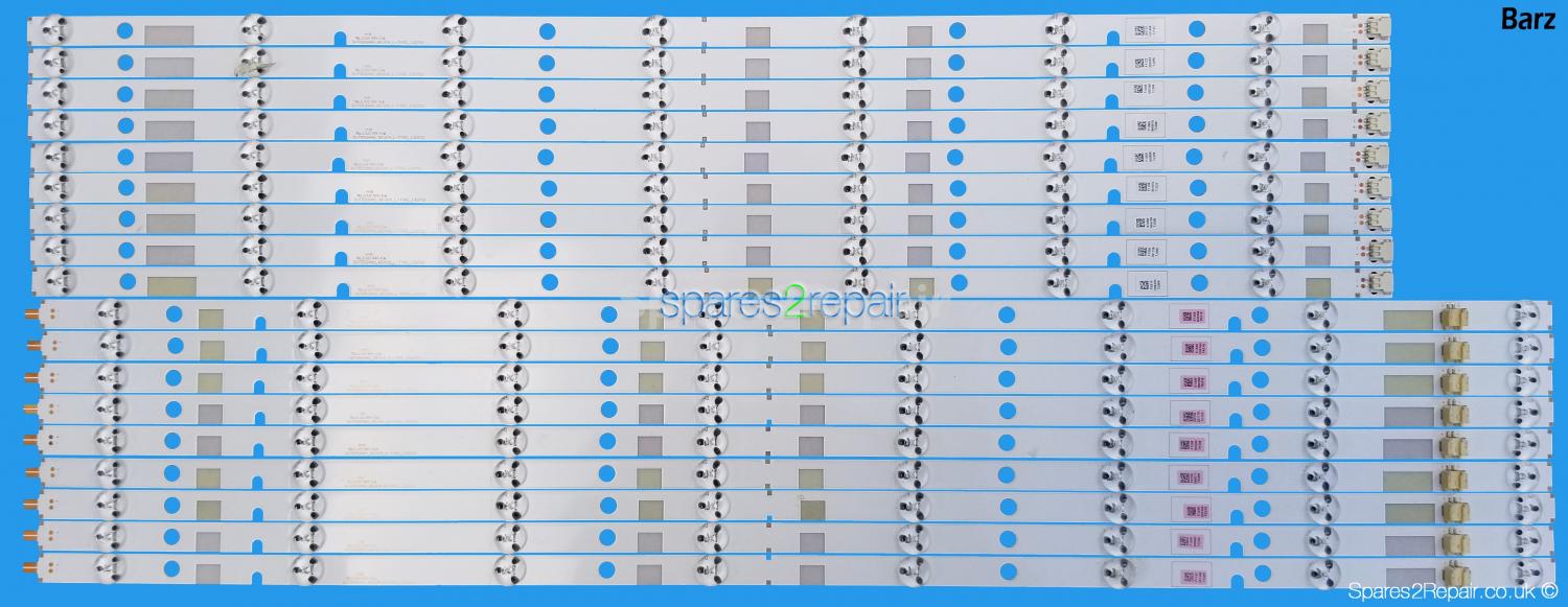 Toshiba 55 inch Full LED Backlight Array - SVT550AA0_REV04_L-TYPE_130710 + SVT550AA0_REV04_R-TYPE_130710 - LC550DUK-SGK2 - 96.55S03.001