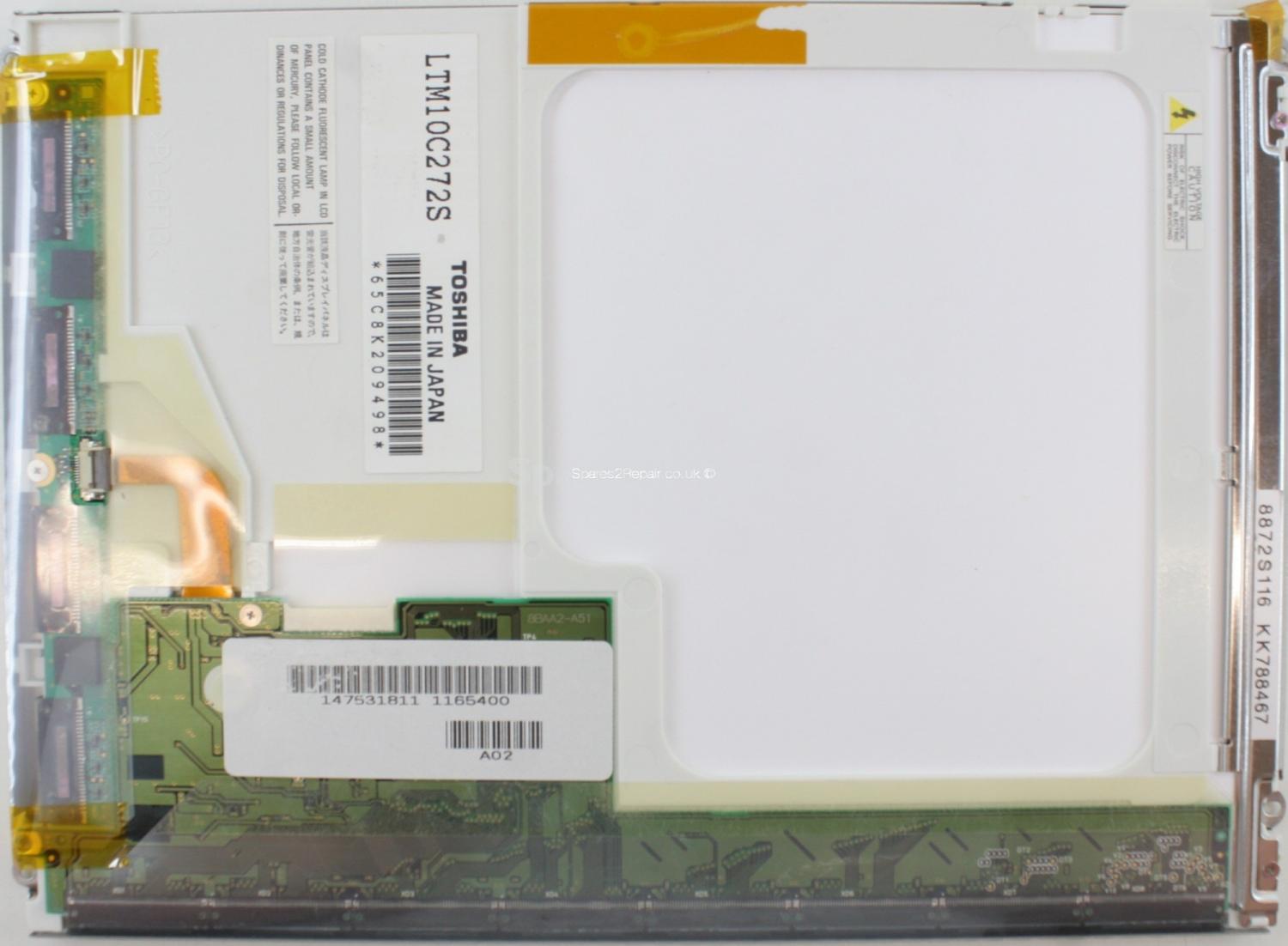 Toshiba - 10.4 Inch - LTM10C272S - VGA (640x480)