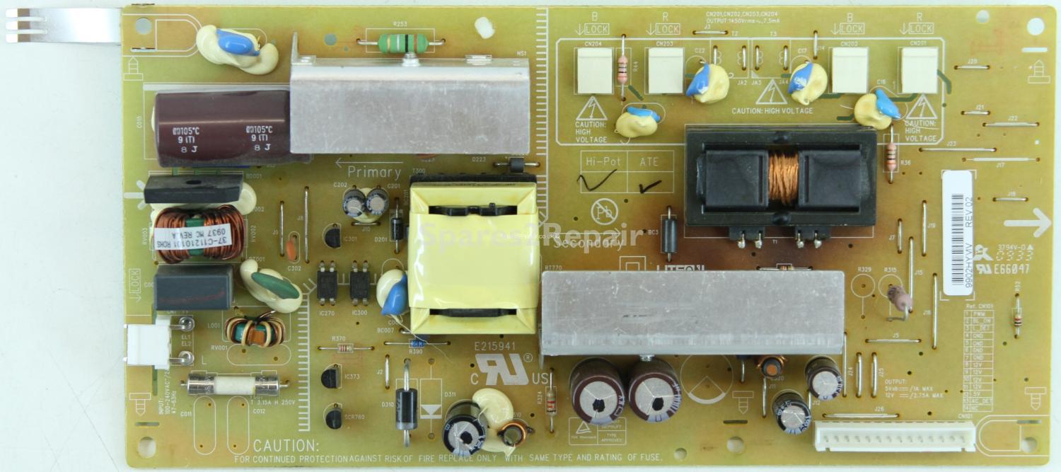 Toshiba 22DV665DB - Power Inverter - UA-2600-1-LF - REV:X5 - 9902HYMV - REV:02