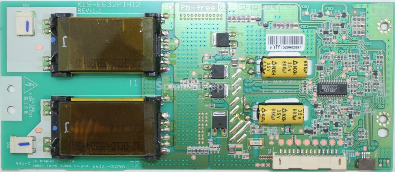 Toshiba 32AV615DB - Inverter - 6632L-0529A - KLS-EE32PIH12 REV 1.2