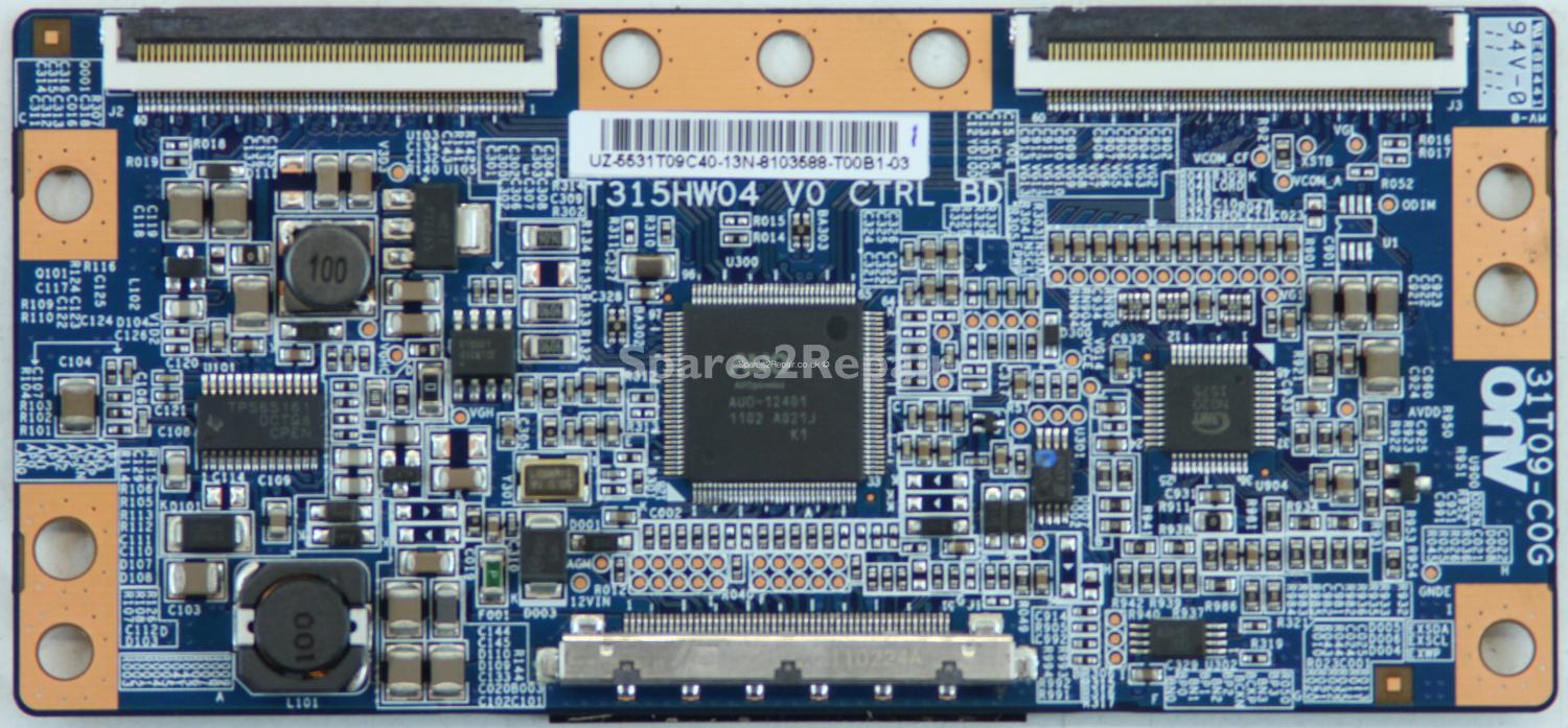 Unknown 32 Inch - T-Con - 55.31T09.C40 - T315HW04 V0 CTRL BD - 37T09-C0G